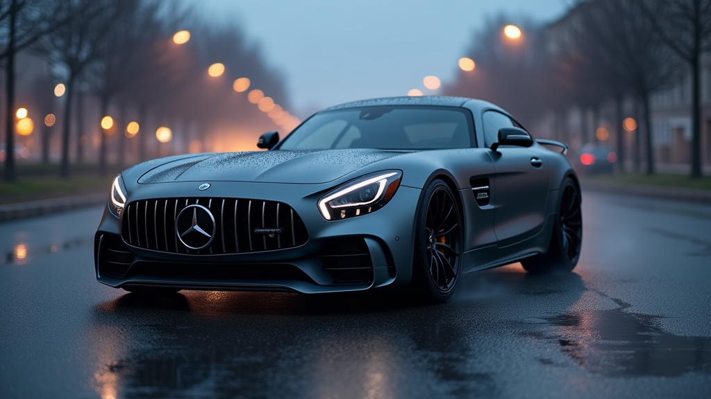 Profil du Brabus Rocket 900 en gris Nardo