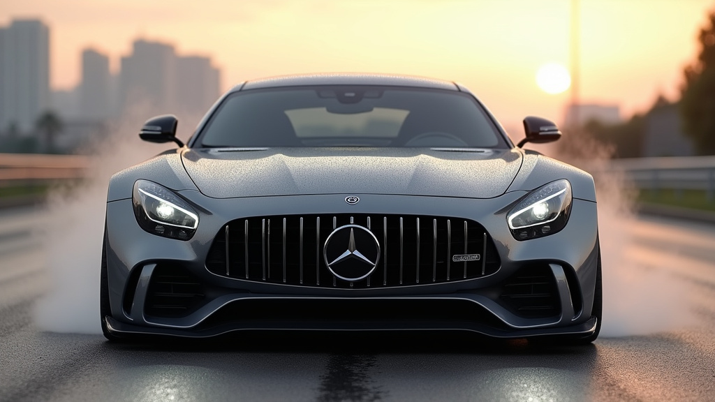 Brabus Rocket 900 en gris Nardo sur fond sombre