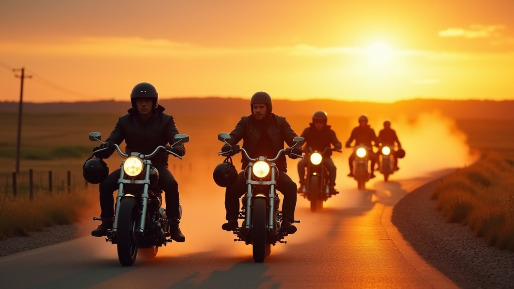 Motards de la FFMC en formation sur un circuit sécurisé