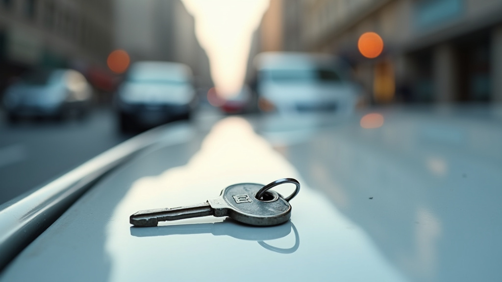 Vue rapprochée d'une plaque d'immatriculation de voiture