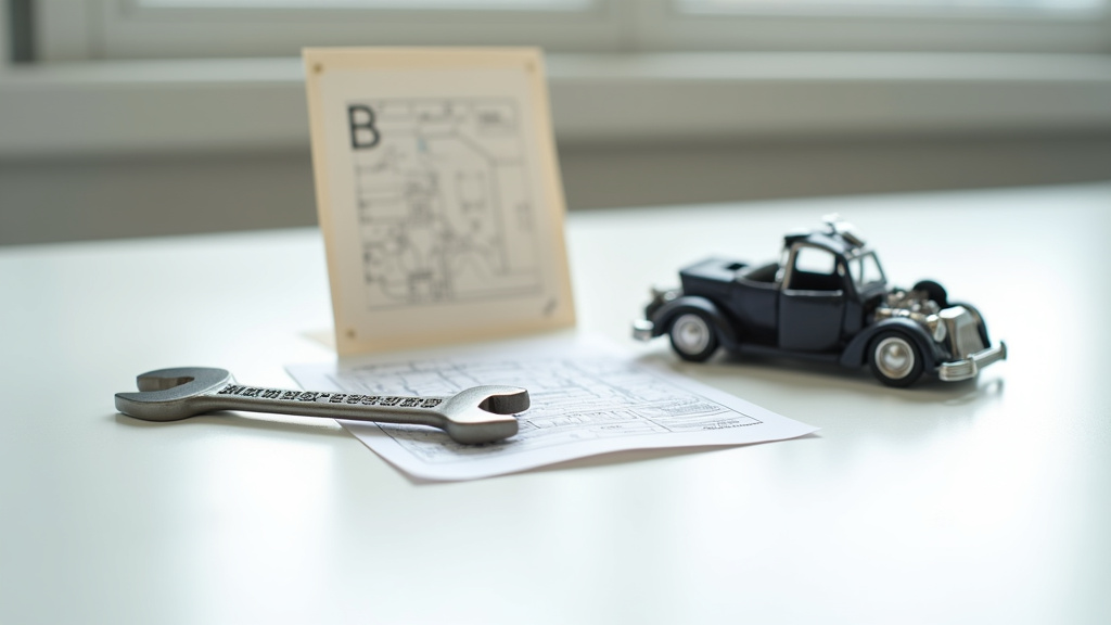 Mécanicien automobile travaillant sur un véhicule dans un atelier Stellantis