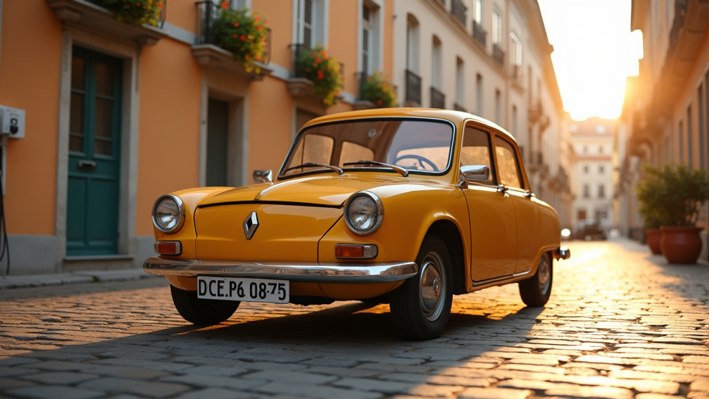 Tableau de bord moderne de la Renault 5 E-Tech électrique avec écran tactile intégré