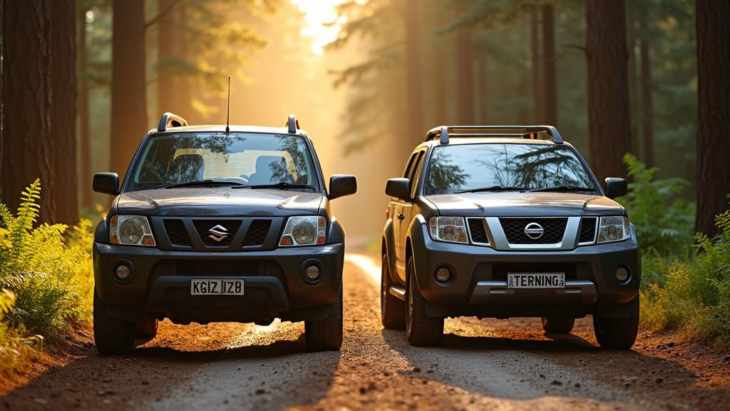 Suzuki Jimny sur un chemin de terre