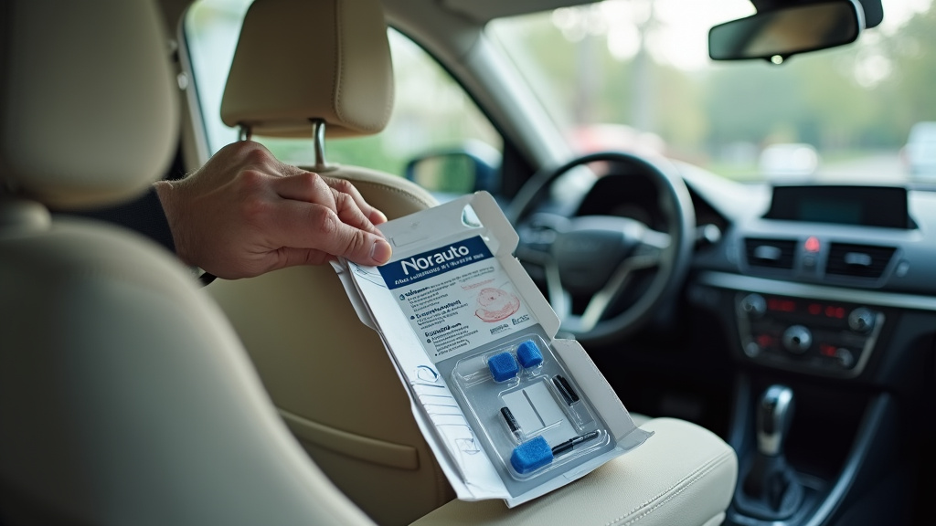 Ciel de toit de voiture décollé nécessitant une réparation