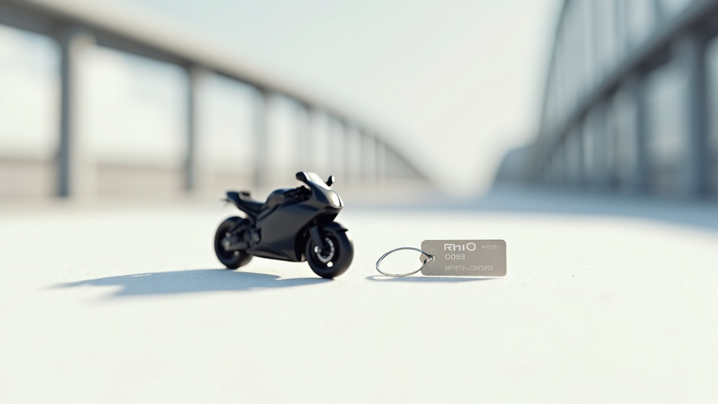 Badge Ulys sur un brassard moto