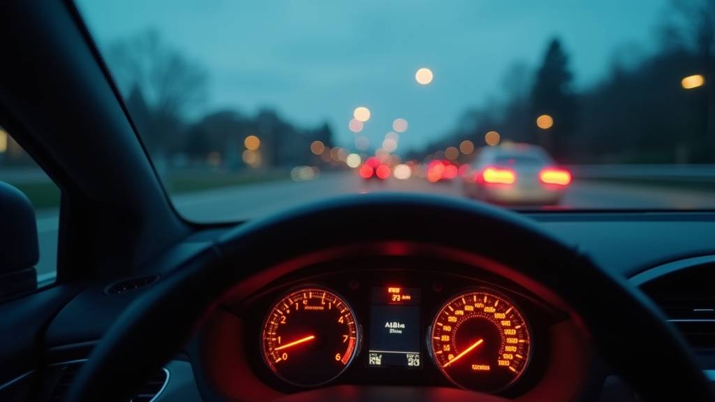 Mécanicien vérifiant un réservoir AdBlue de voiture